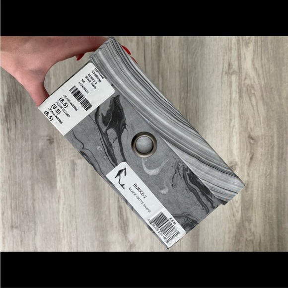 Jeffrey Campbell Burke Heel in Black Matte Snake - Picture 4 of 4